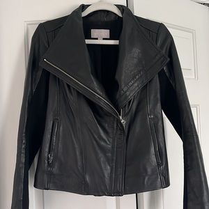 Chelsea28 Leather Moto Jacket Size Small